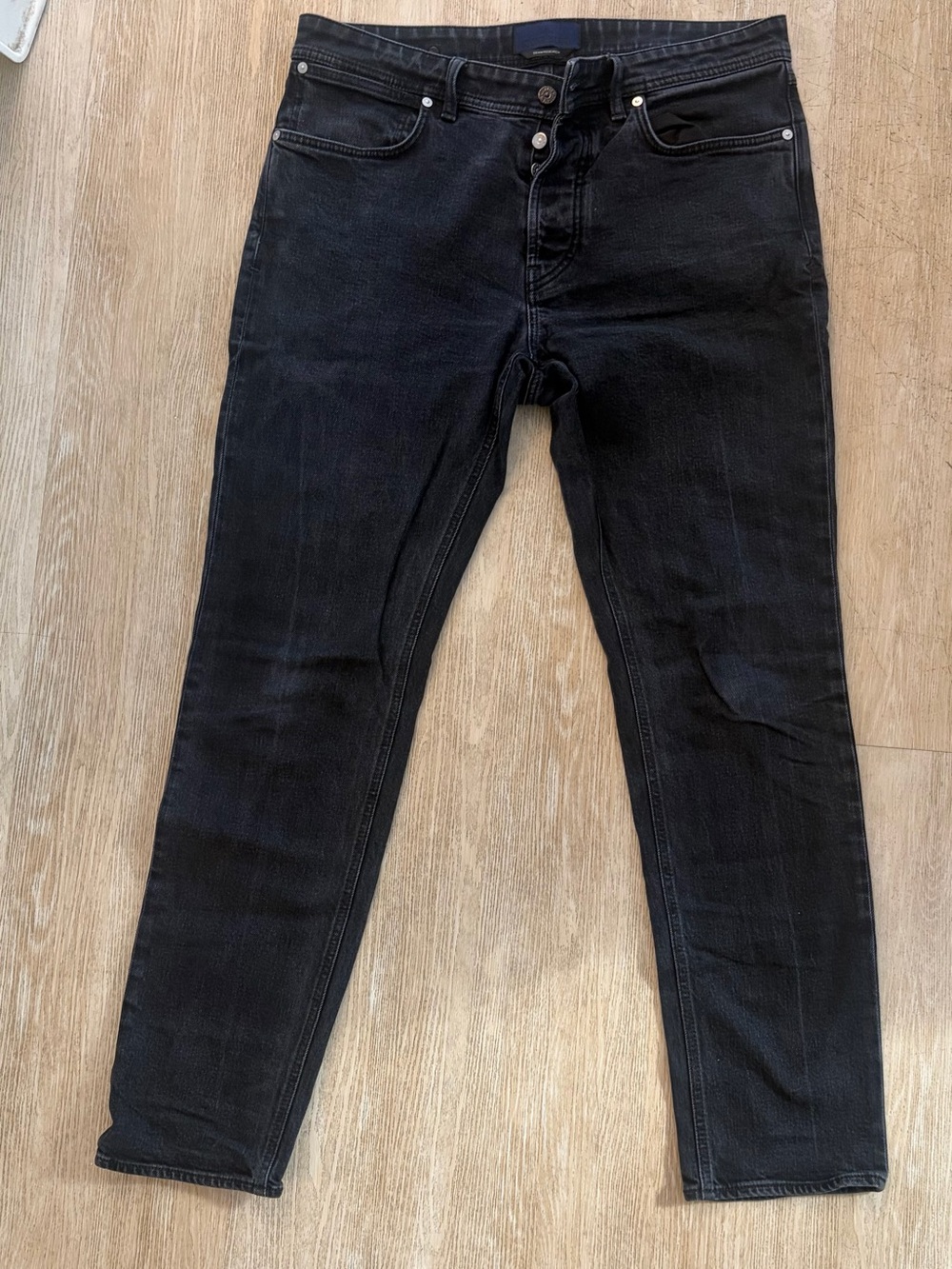 Stone Island Denim Jeans - Black